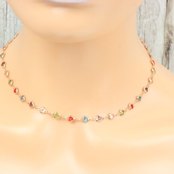 "Minimalist Necklace Chain, Elegant Jewelry for Women & Girls | MLCRC1309 - Picture 8 of 10